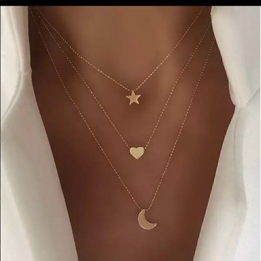 Multilayer Chain Necklace   